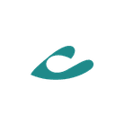 Bilete av open spadeforma grøn logo